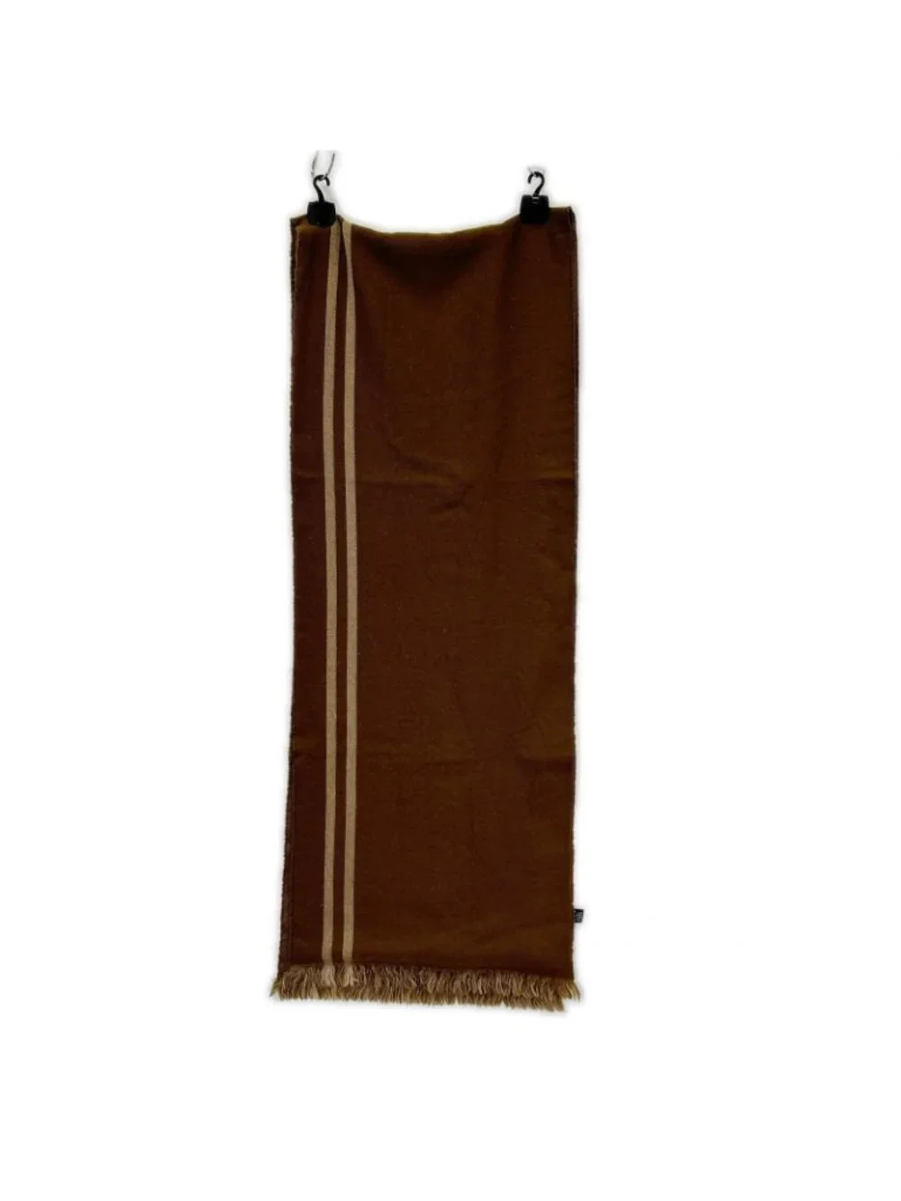 Gucci GG Pattern Fringe Wool Scarf